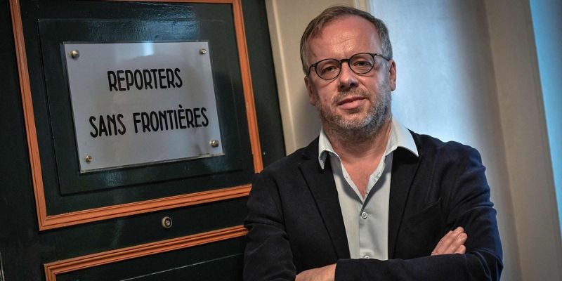 Muere Christophe Deloire, secretario general de Reporteros Sin Fronteras