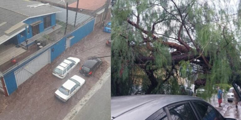 Nuevamente, lluvias causan estragos en la capital