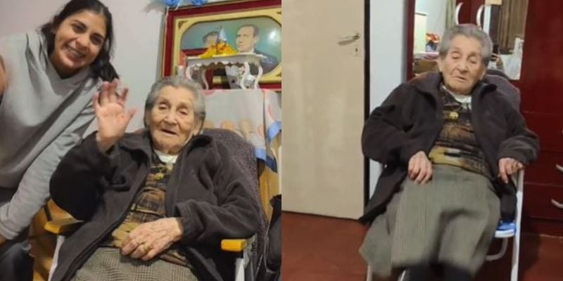 ¡Como si fuera una adolescente! Abuelita de 103 años sorprende con su rutina diaria de ejercicios