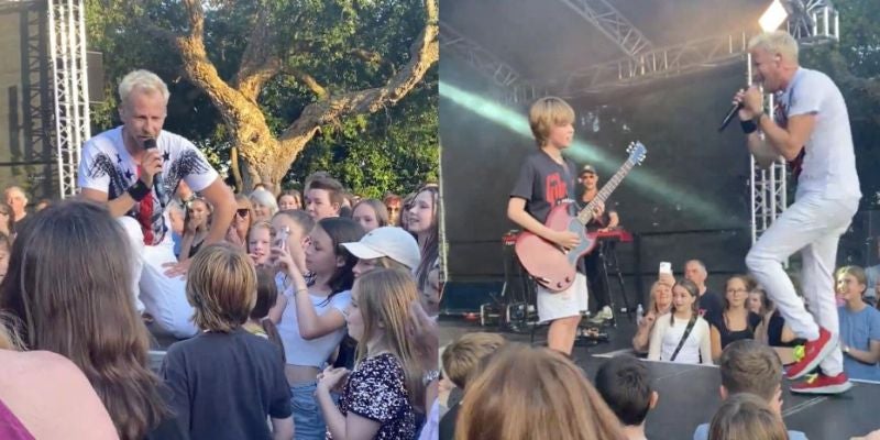 Niño de 10 años sorprende con sus dotes con la guitarra al tocar “Sweet Child o’ Mine”