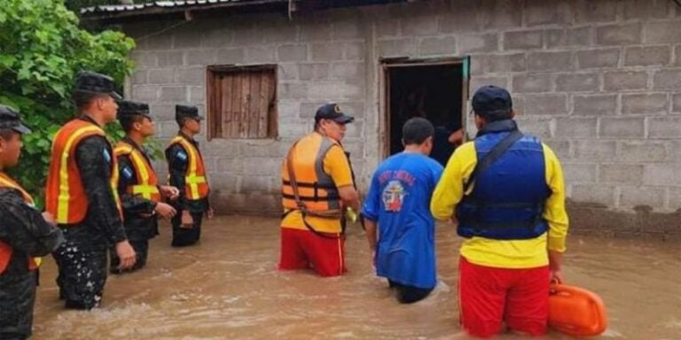 Lluvias afectan a más de 6 mil personas en la zona sur de Honduras