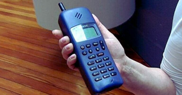 Nokia 1011, el teléfono más recordado con tecnología GSM