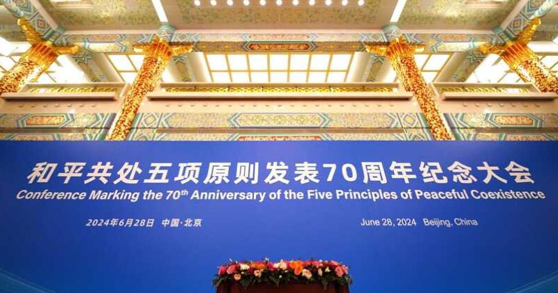 Cinco principios de coexistencia pacífica como base de las relaciones internacionales