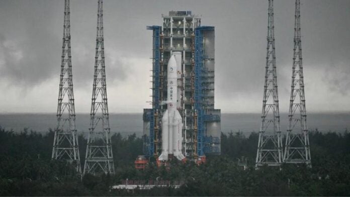 Sonda espacial china aterrizaje