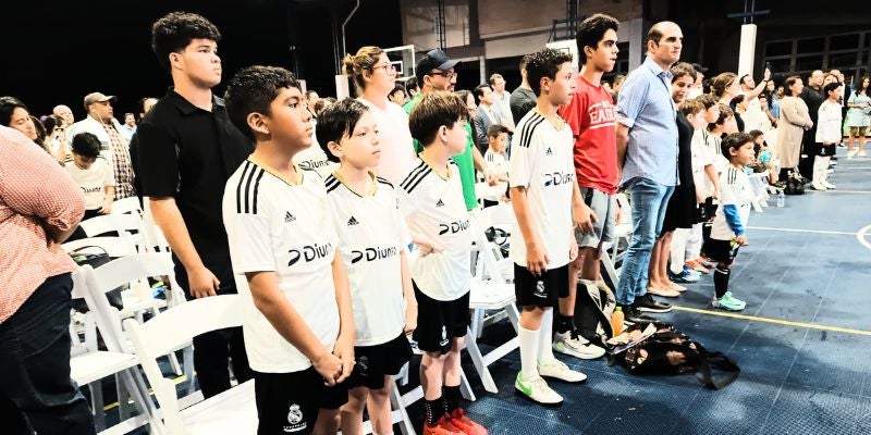 Diunsa llevó a cabo la clausura de los Clinics de la Fundación Real Madrid en Tegucigalpa