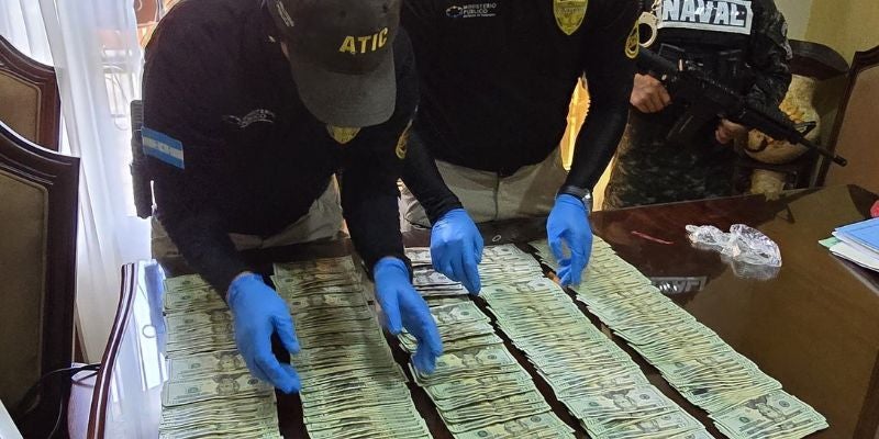 Incautan $. 10 mil a supuesta estructura criminal en La Ceiba