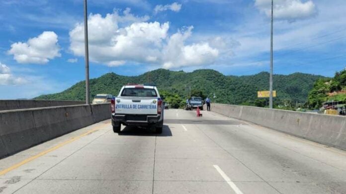 Motociclista muerto en puente de Chamelecón