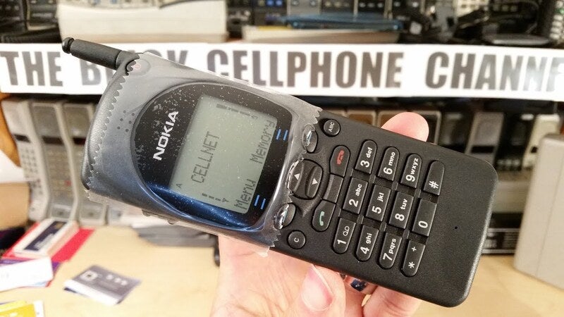 Nokia 1011, el teléfono más recordado con tecnología GSM