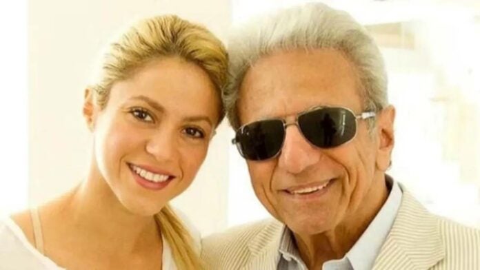 Shakira y su padre