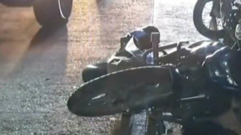 Muere conductor de motocicleta