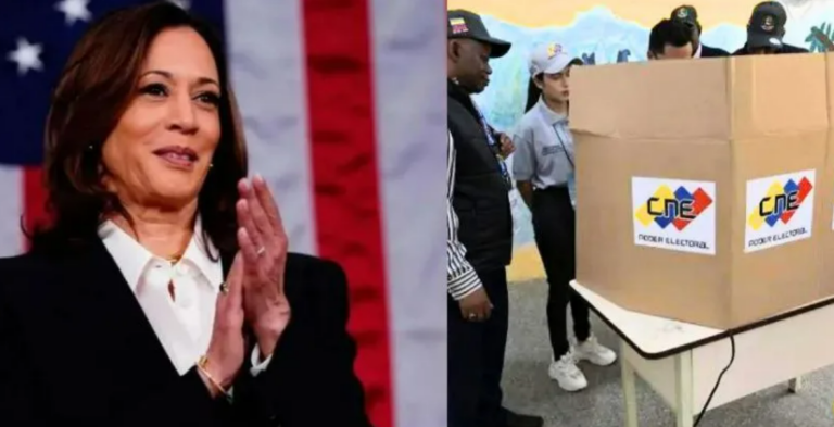 Kamala Harris pide que se respete la voluntad de los venezolanos