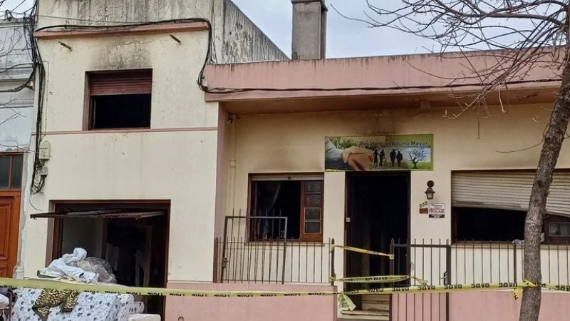 Diez muertos en incendio en residencia para ancianos en Uruguay