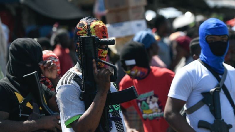 EEUU pide sanciones contra pandillas criminales de Haití