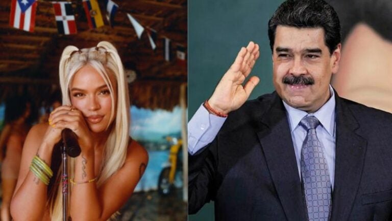 Nicolás Maduro asegura que Karol G le envió una canción para su campaña