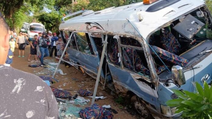 Muerto accidente Divino Paraíso