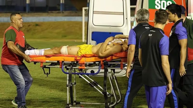 Jugador brasileño es herido de bala