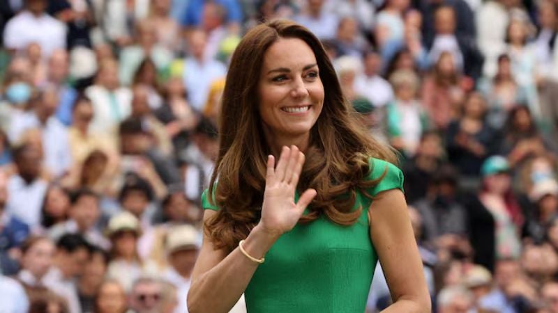 La princesa Catalina asistirá el domingo a la final masculina de Wimbledon