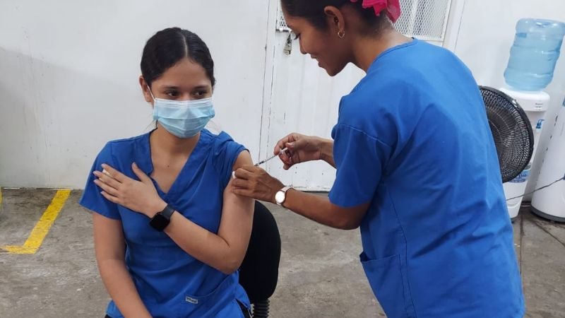 Vacunas dañarse apagones Choluteca