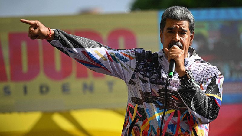Maduro amenaza con un “baño de sangre” si no gana las elecciones en Venezuela
