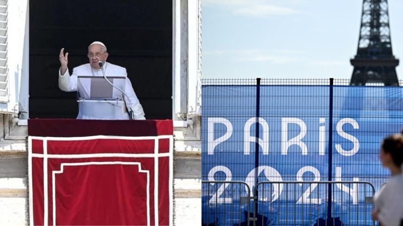 El papa espera que los Juegos de París propicien 