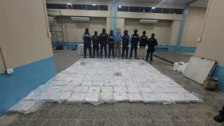 Marihuana «crispy» decomisada en Puerto Cortés vale L12 millones