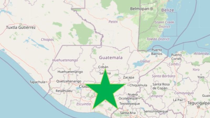 Sismo sacude Guatemala