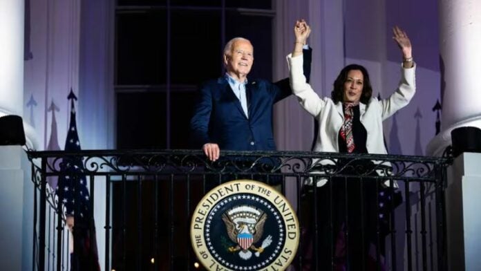 Kamala Harris y Joe Biden