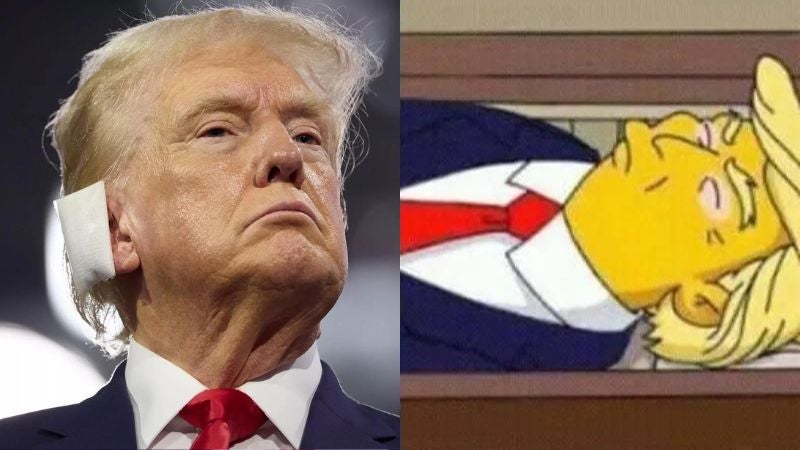 ¿Los Simpson predijeron el atentado a muerte contra Donald Trump?