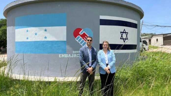 .Israel inaugura remodelación de tanque de agua en la capital