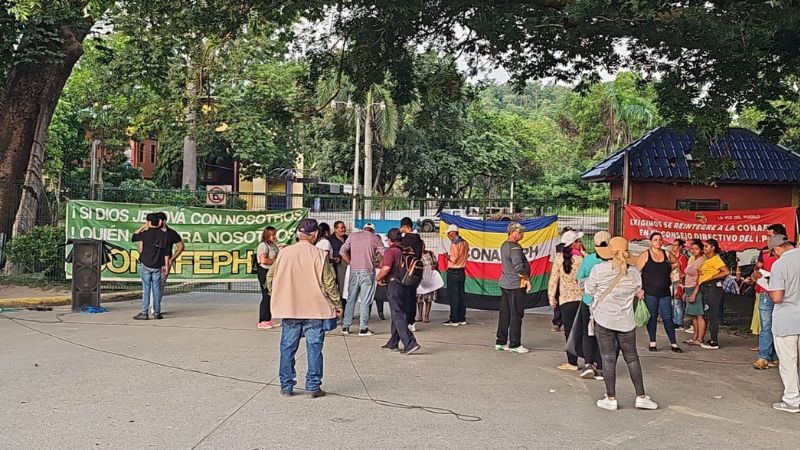 Patronatos de San Pedro Sula protestan por legalización de tierras