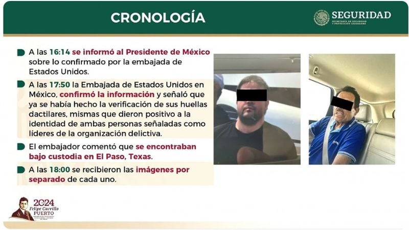 Captura Mayo Zambada Joaquín Guzmán 