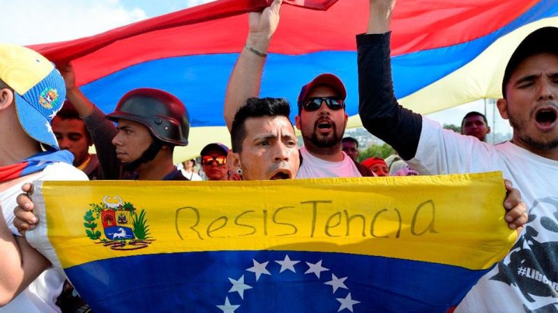 Más de 130 detenidos en Venezuela vinculados a campaña opositora