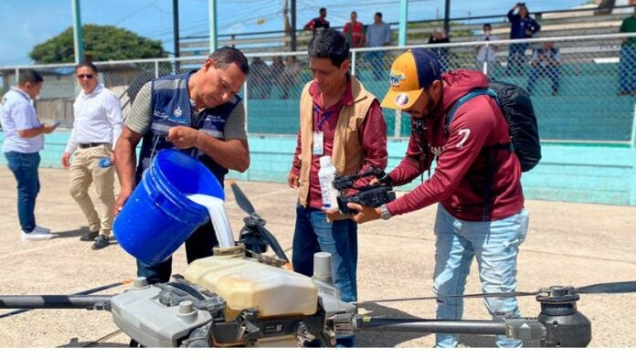 Sesal: Drones serán utilizados para fumigar y combatir el dengue