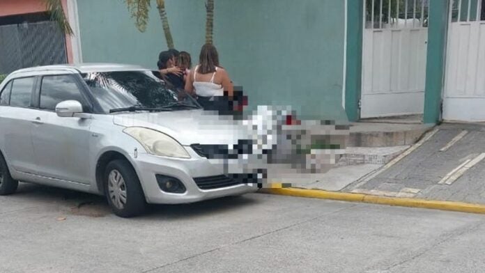 Frente a su hijo ultiman mujer en la Torocagua , Comayagüela