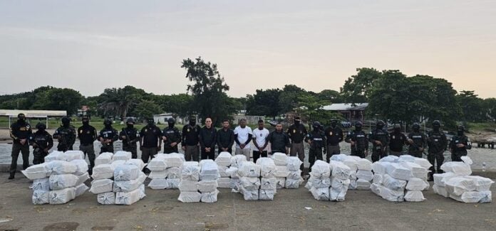 4 toneladas de cocaína caribe hondureño