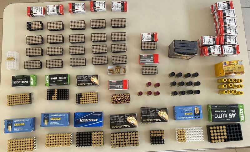 Capturan hombre con más de 1500 cartuchos de municiones en Ocotepeque