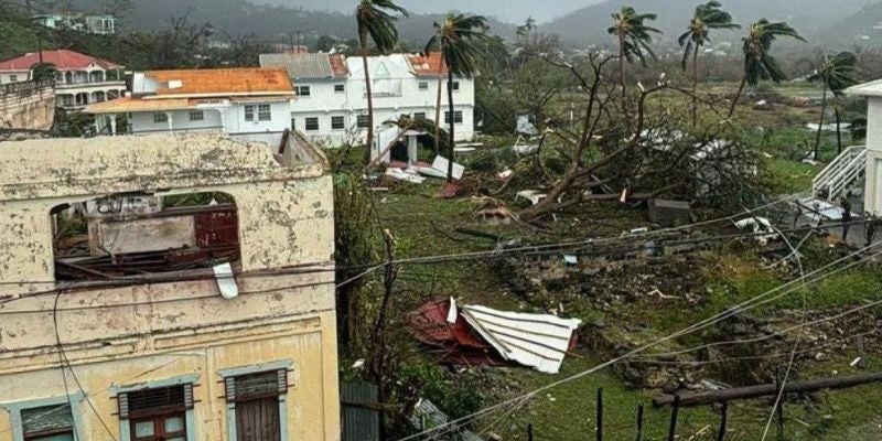 Ascienden a 6 los muertos por paso del huracán Beryl en el Caribe 