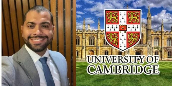 Hondureño representará a Honduras en Universidad de Cambridge