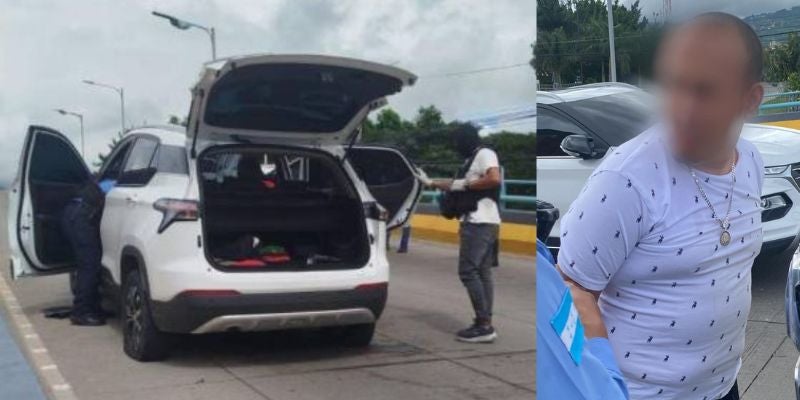 Tras persecución capturan a presunto distribuidor de drogas en Tegucigalpa