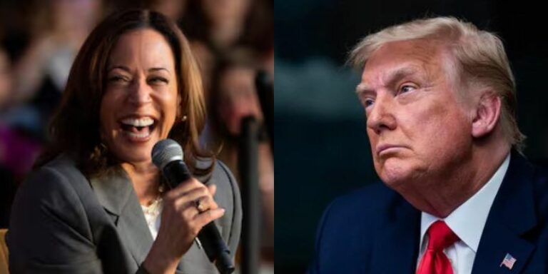 Harris compara a Trump con "depredadores" y "estafadores"