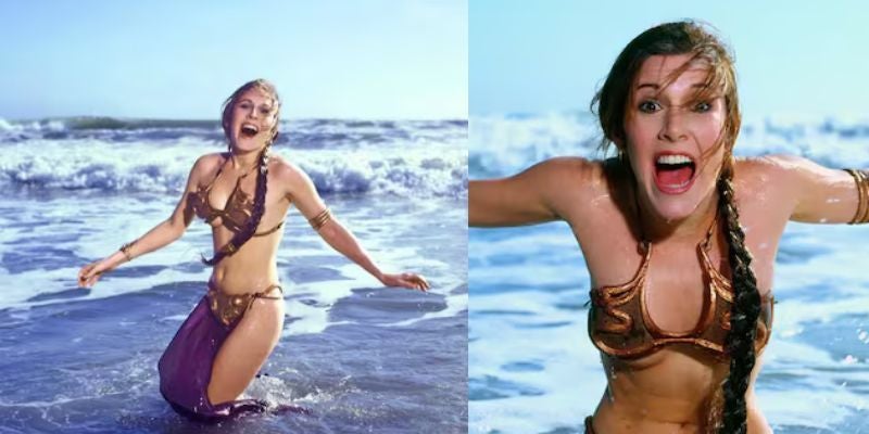 Por varios millones de lempiras subastarán bikini de Princesa Leia en "Star Wars"