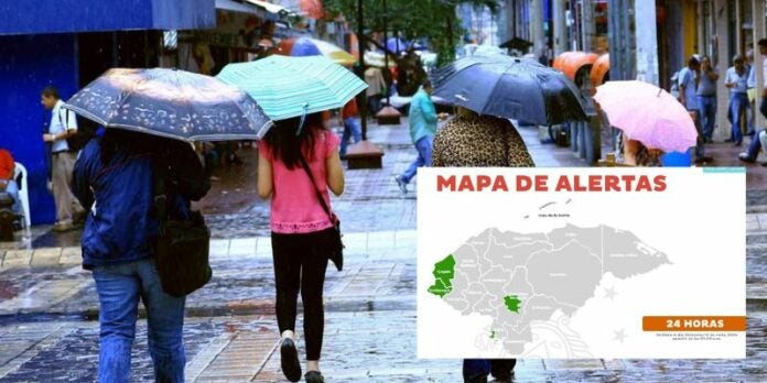 Bajan a alerta verde a dos municipios y a dos departamentos por 24 horas