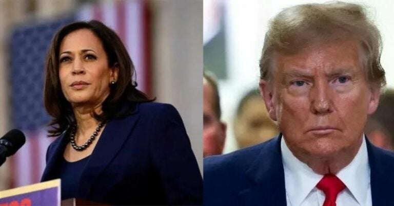 Kamala Harris dice que hará lo posible para derrotar a Trump