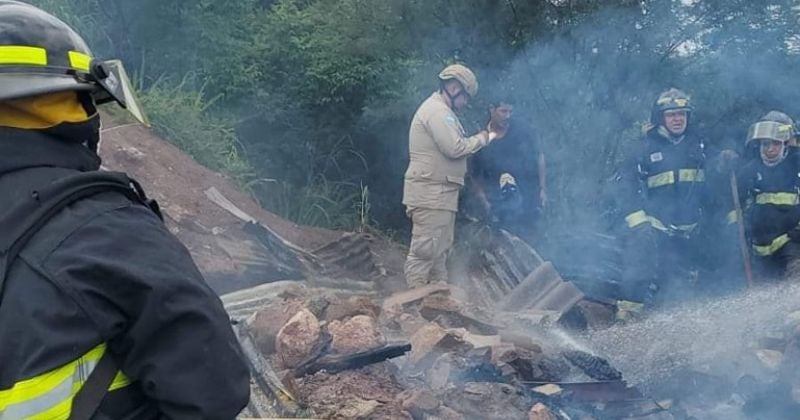 Calcinada junto a dos mascotas muere mujer en Tegucigalpa