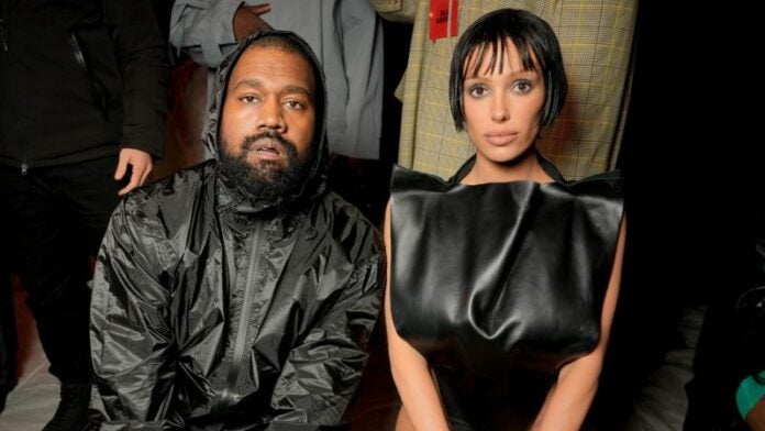 Kanye West y Bianca Censori