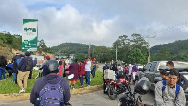 Pacientes renales protestan