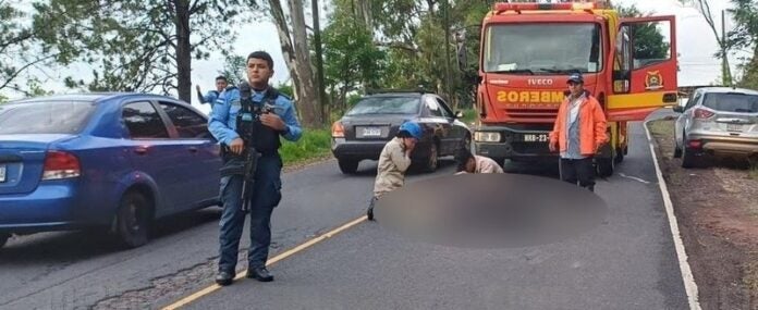 anciano sobrevive accidente Valle de Ángeles