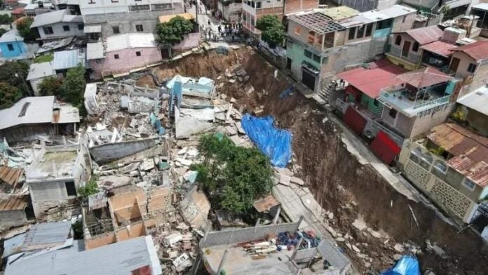 Al menos 100 colonias en riesgo por falla geológica El Bambú en la capital