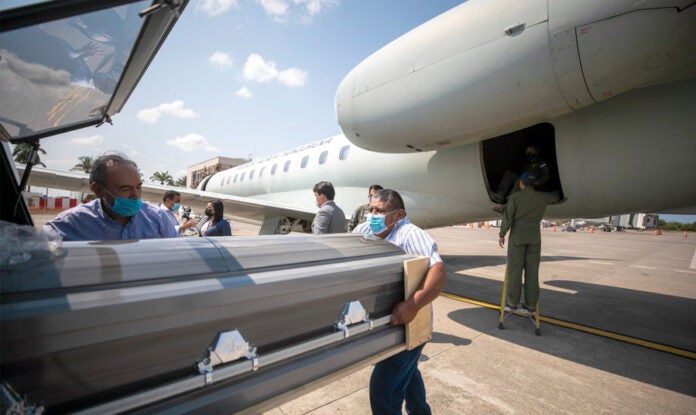 Esta semana entregan los cuerpos de 3 hondureños que murieron en México en 2023