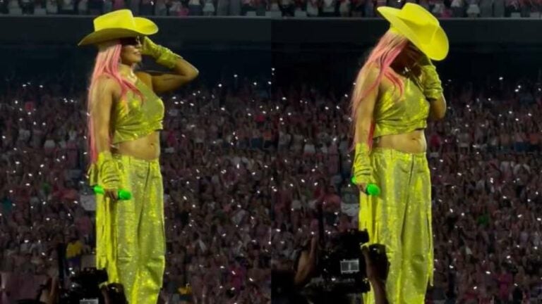 Karol G en el Bernabéu